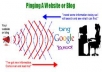 submit your site to more than 40k statistics sites for quick backlinks and ping them 