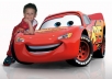 make a birthday card with your kid an every cartoon character you want