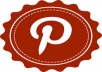 give you 280+ Pinterest Followers 100% real active 