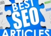 publish your unique article on my REAL Pr 4 and very old blog for life
