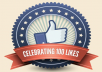 I will give you 100 Real looking facebook likes or fans to your facebook fanpages, all likes deliver within 24-48 hours