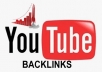 create 60+ PR9 backlinks from YOUTUBE videos in your niche for 