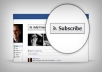 Give you 30+ Real facebook subscribers 
