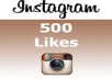 add over 500+ Instagram Likes on 1 Picture/ 500+ real likes
