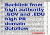 create 50+ PR5 to PR9 Permanent .Edu and .Gov Backlinks
