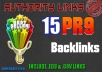 create 15 High pr Profiles BACKLINKS from PR9 PR10 Authority Web 2 0 Sites+Forums for Penguin, Panda Safe, DoFollow seo............