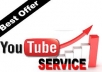 deliver 1000+ real human traffic to your video, these are real youtube views within 1 days