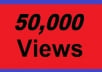 deliver 50,000+ youtube views, guaranteed youtube views 