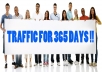 advertise your BANNER at my high traffic website for 365 days impressionS
