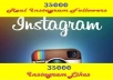 add 30000+ PERMANENT Instagram Followers Or 25000+ Instagram Likes From Well Profiled Accounts Without Admin Access