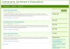 University Children's Education