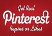 LEVEL 3 USER provide you 2000+ Pinterest Follower [NO DROPS]