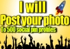 POST you photo to 500 social pin profiles