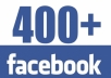 Get You 400 Real Human Facebook Likes
