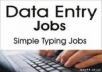 do data entry, copy ane from websites or PDF to Exceld past