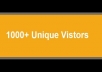 give you 1000+ visitors, from diverse IP