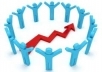 **promote ONE link that will get syndicated+ shared on the top 50 major social networks by real people at least 1,000+ times
