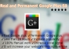 important Real and Permanent Google Plus 50 in72 Hrs