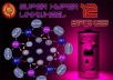 craft Super Hyper Link Wheel consisting of 12 Spokes with 3 Tiers SEO Structure on Web 2 0, Pr9 Properties, Pinterest pins + Wiki Backlinks