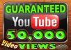 Drip-Feed 50,000 Real Human NON-MOBILE Youtube Video Views