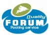 post 20 informative forum posts