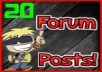 Post 20 Manual, High Quality & Relevant Forum Posts