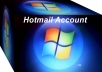 give you 500 hotmail accounts best quality
