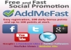 give you 8000+ points to your ADDMEFAST account within 24 hrs