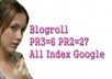 give to your blogroll start PR2x27 and PR3x6