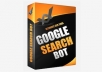 Google Search Bot v3.2.6 - Rank your site to first page of Google fully automatic. Best SEO software.
