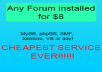 set up a Forum for you