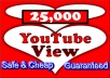 add 25,000++ youtube views to your video GUARANTEED  