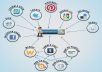 create multi tier Link Pyramid with 25 high pr and popular web 20 and 5000 blog comments