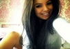 make myself pretty and hold up a sign with whatever message youd like