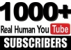 Guaranteed 1000+ VERIFIED Youtube Subscribe within 48 hours