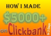 show our Marketing Strategy And The Only 100 Percent Free Tool I Use To Make Over USD5000+ On Clickbank Within 48 Hours