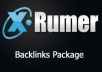 create Do Follow, Visible, Xrumer Backlinks 200 000, 500 000, 1 Million, 1,5 Million, 2 Million All Visible For Search Engines
