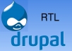 convert your Drupal themes to RTL themes