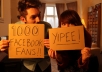 give 1000+ facebook fans guaranteed