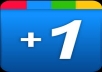 Give u 100++ Genuine Google +1 Plus One Votes