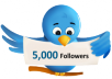add FIVE THOUSAND REAL followers