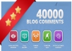 make 40,000 blog comment backlinks