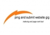 ping up to 100 of Your websites to blog websites today with a free report "Quick & Easy Backlink Sources to Rank #1 in Google"