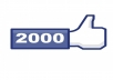 deliver 2,000 Facebook Likes or 4,000 Twitter Followers