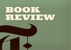 read your book and post a thoughtful, honest REVIEW to boost your sales