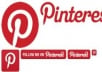 give you 110++ Pinterest followers, 100% real only