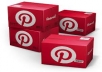 give you 500++ Pinterest followers, 100% real only
