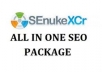 run Senuke xCR to produce you a whole beat one seo service