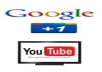 give u 20 google+1 & 20 youtube likes