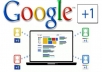 give U 35+35+35 real google +1 in your any websit  